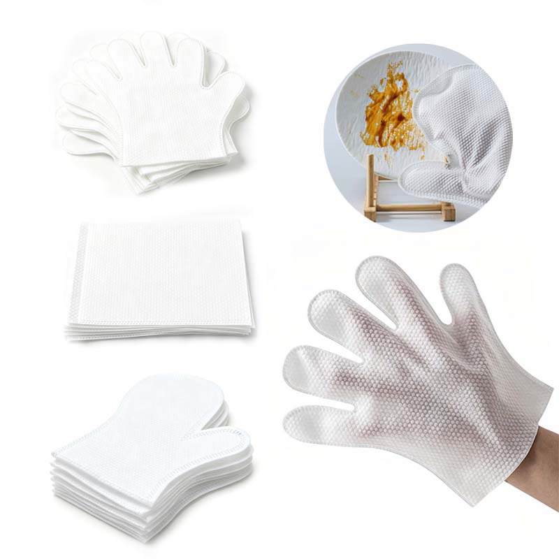 Latex Disposable Glove - 20 Peças Luvas Descartáveis de Não-Tecido