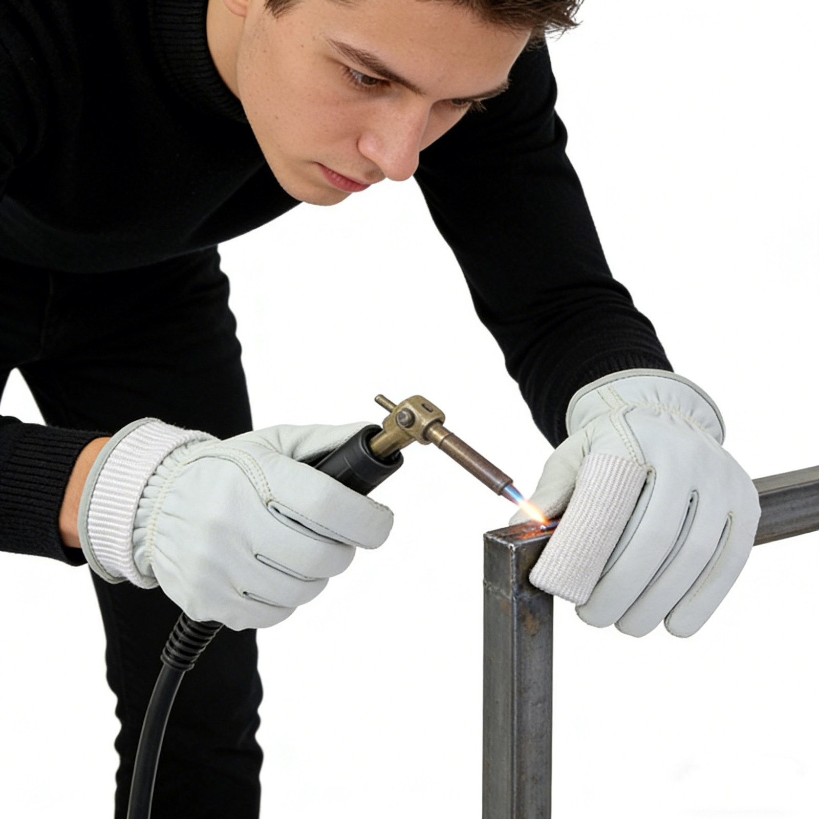 Heat Resistant Glove - Luvas de Soldagem TIG com Proteção