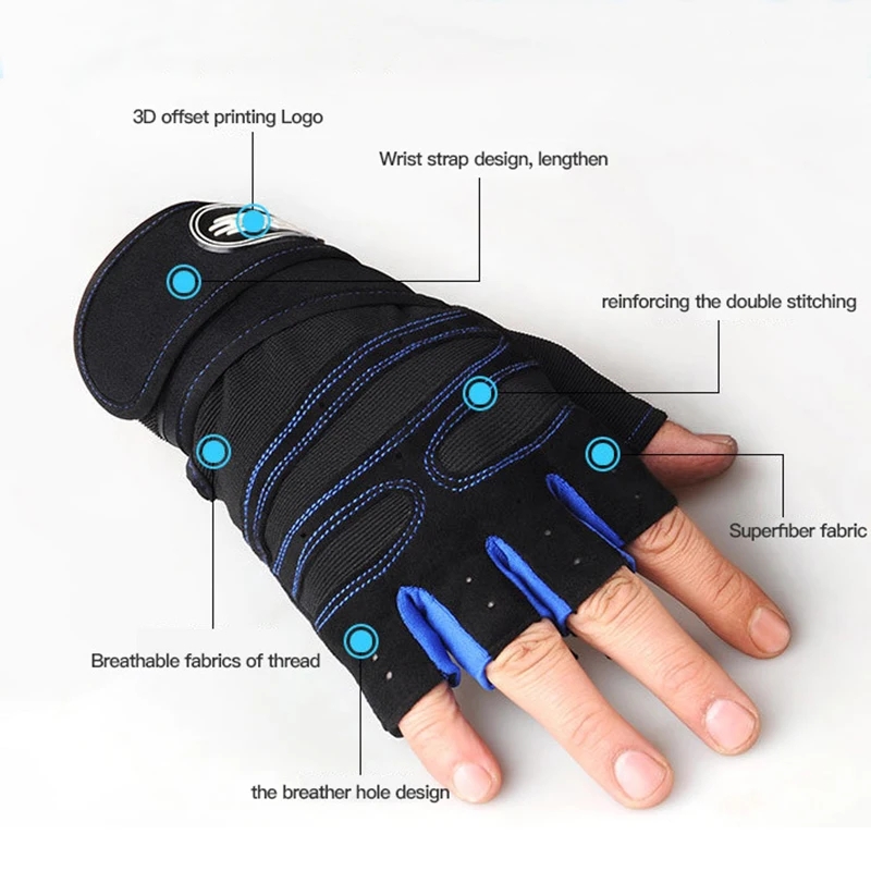Luvas de ginástica para homens - Workout Glove Gym avaliação e preço