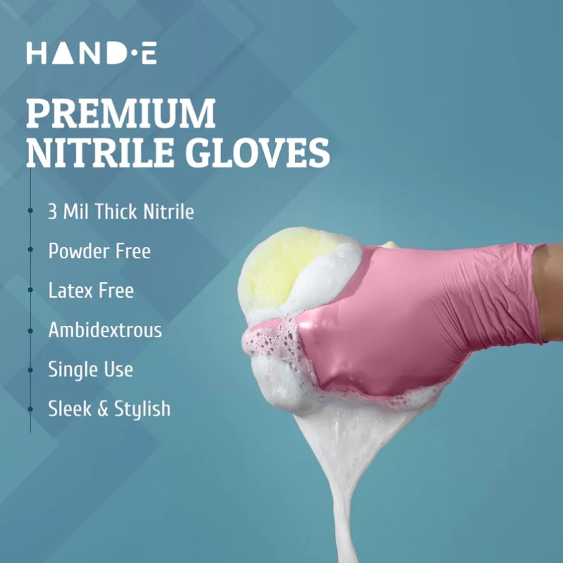 100-200PCS Luvas Descartáveis  - Rubber Glove Cleaning avaliação e preço