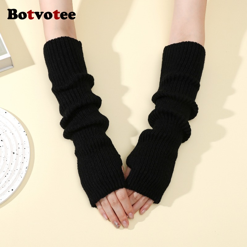 Acessórios Botvotee Y2k, Luvas - Fingerless Glove Knit avaliação e preço