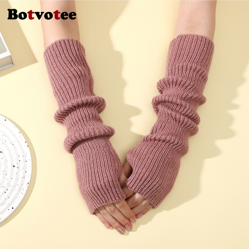 Acessórios Botvotee Y2k, Luvas - Fingerless Glove Knit avaliação e preço