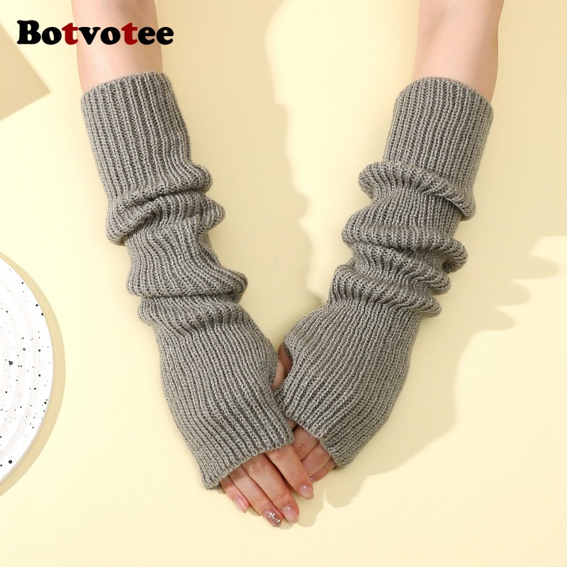 Acessórios Botvotee Y2k, Luvas - Fingerless Glove Knit avaliação e preço